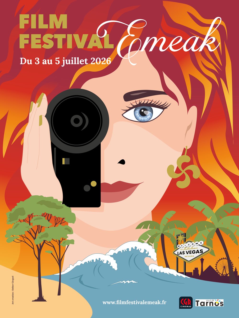 Affiche officielle du Film Festival Emeak 2026